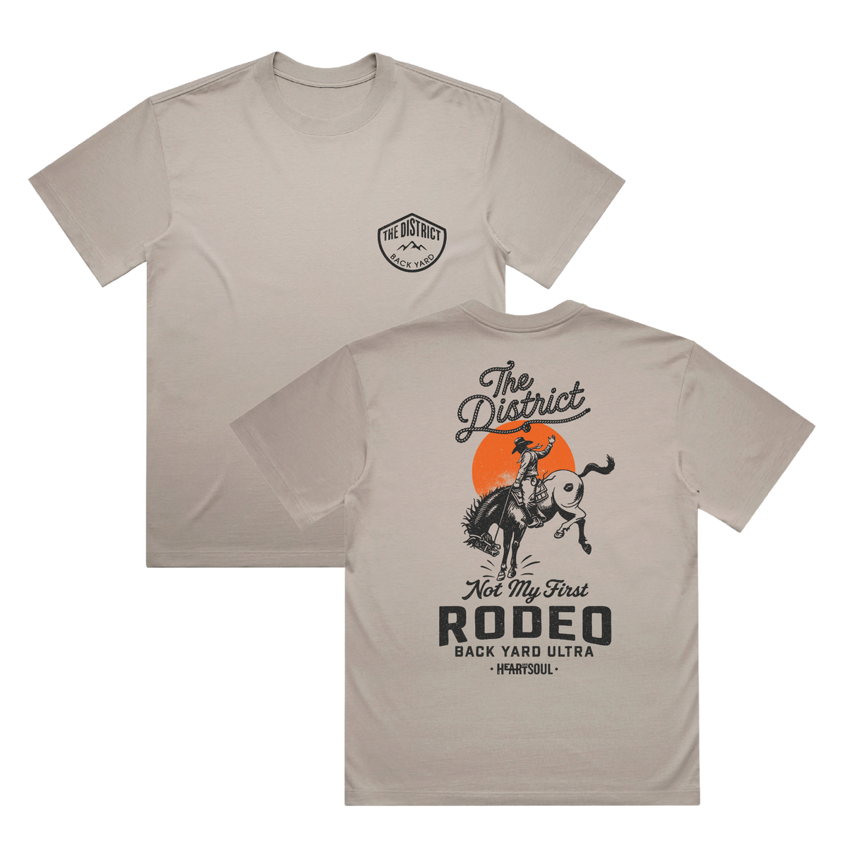Not My First Rodeo T-Shirt in Mushroom PRE-ORDER