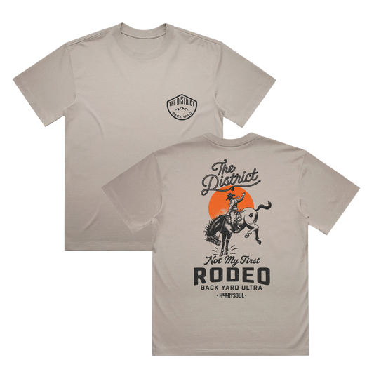 Not My First Rodeo T-Shirt in Mushroom PRE-ORDER